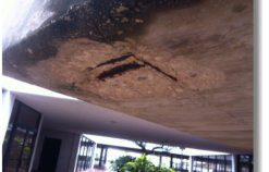 Concrete Breaking Off Due To Rebar Corroding